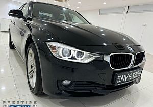 BMW 316I 1.6 AT ABS HID 2015 Push Start Black